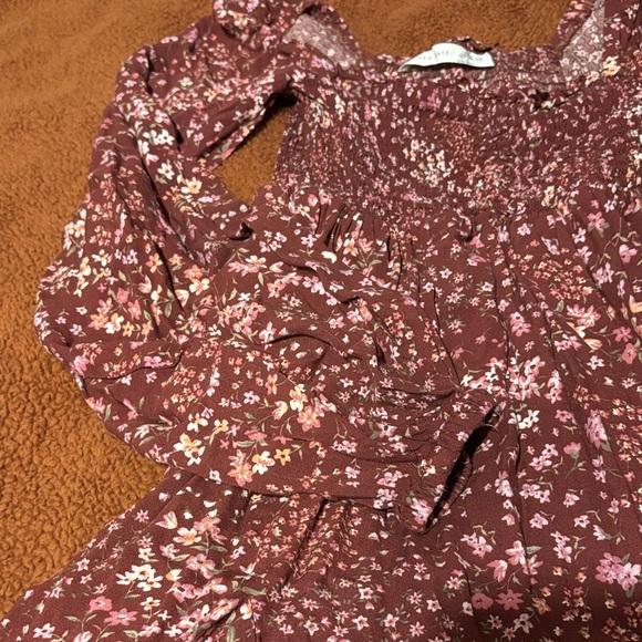 Altard State Floral Long Sleeve Dress - Picture 3 of 4